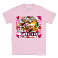 Bubblegum Pink Be Mine Valentine Classic Tee - CowhideDigitalArt
