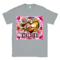 Heather Grey Be Mine Valentine Classic Tee - CowhideDigitalArt