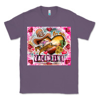Lavender Be Mine Valentine Classic Tee - CowhideDigitalArt