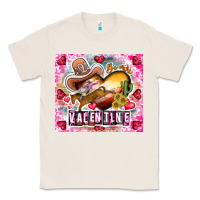 Natural Be Mine Valentine Classic Tee - CowhideDigitalArt