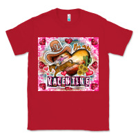 Red Be Mine Valentine Classic Tee - CowhideDigitalArt
