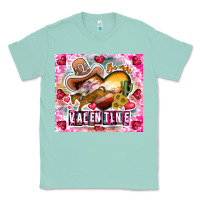 Seafoam Be Mine Valentine Classic Tee - CowhideDigitalArt