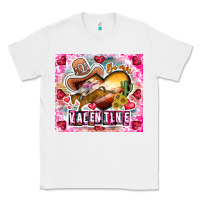 White Be Mine Valentine Classic Tee - CowhideDigitalArt