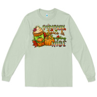 Matcha Pumpkin spice everything nice Long Sleeve Tee - NancyCooperArtShop