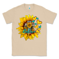 Mushroom western sunflower  cross believe Classic Tee - BarkalooDesign