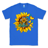 True Royal western sunflower  cross believe Classic Tee - BarkalooDesign