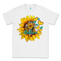 White western sunflower  cross believe Classic Tee - BarkalooDesign