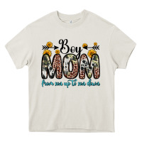 Boy Mom From Son Up To Son Down Heavy Core Tee | Teevron