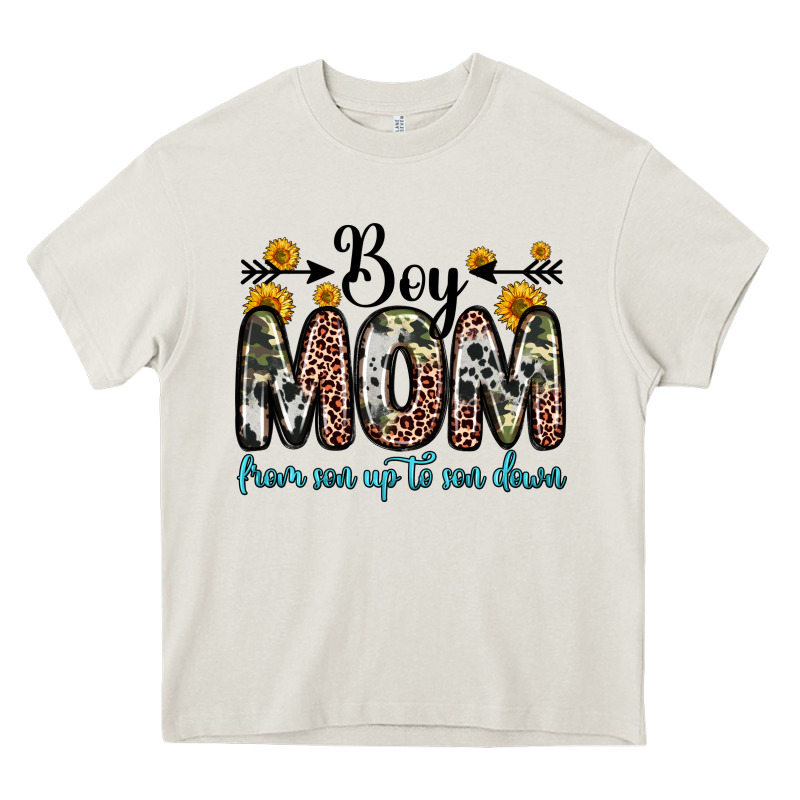Boy Mom From Son Up To Son Down Heavy Core Tee by Zillion Design Studio | Teevron
