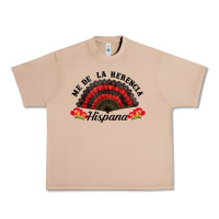 Burro me de la herencia hispana hand fan Urban Heavy Tee - BundleAndBundleShop