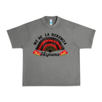 Tornado me de la herencia hispana hand fan Urban Heavy Tee - BundleAndBundleShop