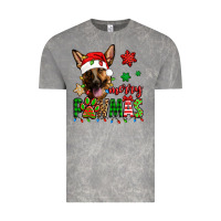 Cloud Rock merry pawmas christmas german shepherd Vintage Tee - Jasminsmagicworld