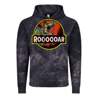 Cloud Black t rex roaring Vintage Hoodie - RanaPortraitStore