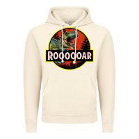 Vintage Artic t rex roaring Vintage Hoodie - RanaPortraitStore