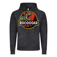 Vintage Black t rex roaring Vintage Hoodie - RanaPortraitStore