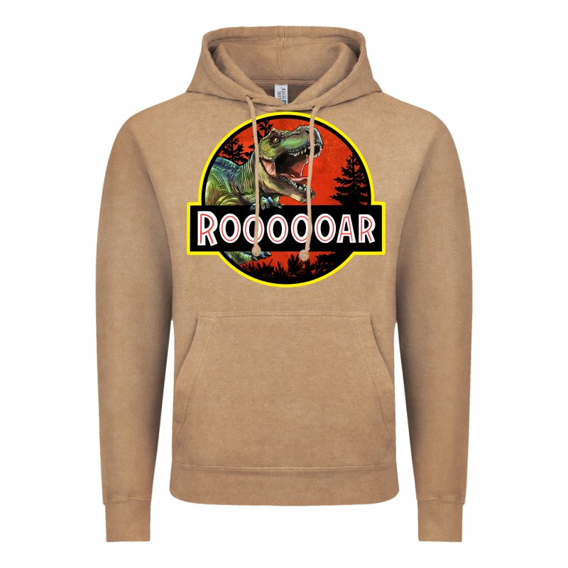 T Rex Roaring Vintage Hoodie by RanaPortraitStore | Teevron