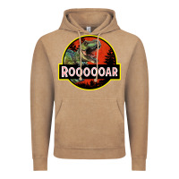 Vintage Coffee t rex roaring Vintage Hoodie - RanaPortraitStore