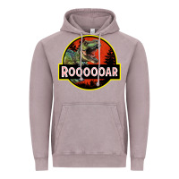 Vintage Zinc t rex roaring Vintage Hoodie - RanaPortraitStore