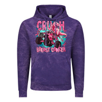 Cloud Purple crush breast cancer Vintage Hoodie - AdoDesignShop