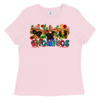 Bubblegum Pink gnomigos Ladies Tee - Zillion Design Studio