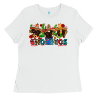 White gnomigos Ladies Tee - Zillion Design Studio