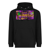 Black drink up witches Heavyweight Hoodie - BarkalooDesign
