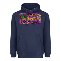 Navy drink up witches Heavyweight Hoodie - BarkalooDesign