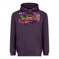 Plum drink up witches Heavyweight Hoodie - BarkalooDesign
