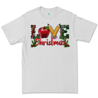 Dove Grey love christmas teacher Premium Tee - RanaPortraitStore