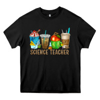 Black science teacher coffee cups Heavy Core Tee - texasbilliewilder