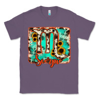 Lavender Scorpio turquoise cowhide Classic Tee - RanaPortraitStore
