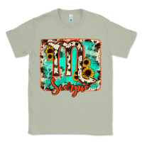 Matcha Scorpio turquoise cowhide Classic Tee - RanaPortraitStore