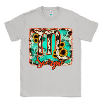 Moon Dust Scorpio turquoise cowhide Classic Tee - RanaPortraitStore