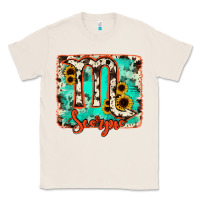 Natural Scorpio turquoise cowhide Classic Tee - RanaPortraitStore