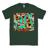 Sports Green Scorpio turquoise cowhide Classic Tee - RanaPortraitStore