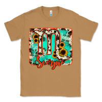 Toasted Coconut Scorpio turquoise cowhide Classic Tee - RanaPortraitStore