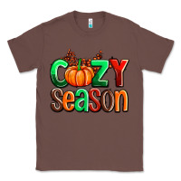 Chestnut cozy season with fall colors palette and pumpkin Classic Tee - AdoDesignShop