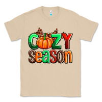 Mushroom cozy season with fall colors palette and pumpkin Classic Tee - AdoDesignShop