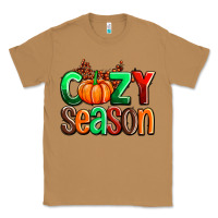 Toasted Coconut cozy season with fall colors palette and pumpkin Classic Tee - AdoDesignShop