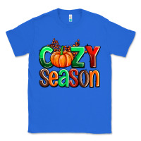 True Royal cozy season with fall colors palette and pumpkin Classic Tee - AdoDesignShop