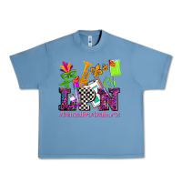 Pebble Blue mardi gras lpn licensed practical nurse Urban Heavy Tee - AdoDesignShop