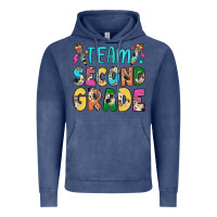 Vintage Denim team second grade Vintage Hoodie - JahusDesignShop