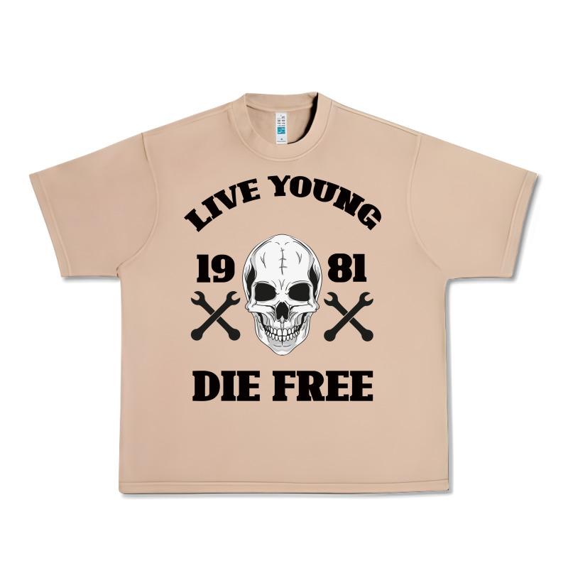 Live Young Die Free Urban Heavy Tee by Bettercallsaul | Teevron