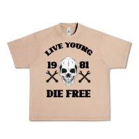 Burro Live Young Die Free Urban Heavy Tee - Bettercallsaul