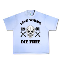 Grape Ice Live Young Die Free Urban Heavy Tee - Bettercallsaul