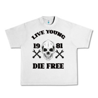 Lunar Rock Live Young Die Free Urban Heavy Tee - Bettercallsaul