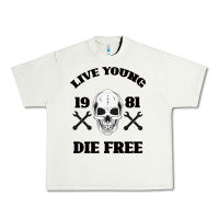 Pistachio Live Young Die Free Urban Heavy Tee - Bettercallsaul