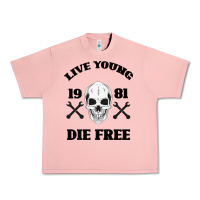 Salmon Live Young Die Free Urban Heavy Tee - Bettercallsaul