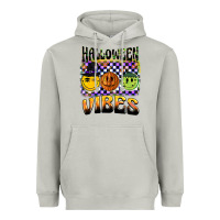 Moon Dust halloween vibes smiley face Heavyweight Hoodie - BarkalooDesign