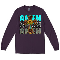 Plum amen Long Sleeve Tee - JahusDesignShop